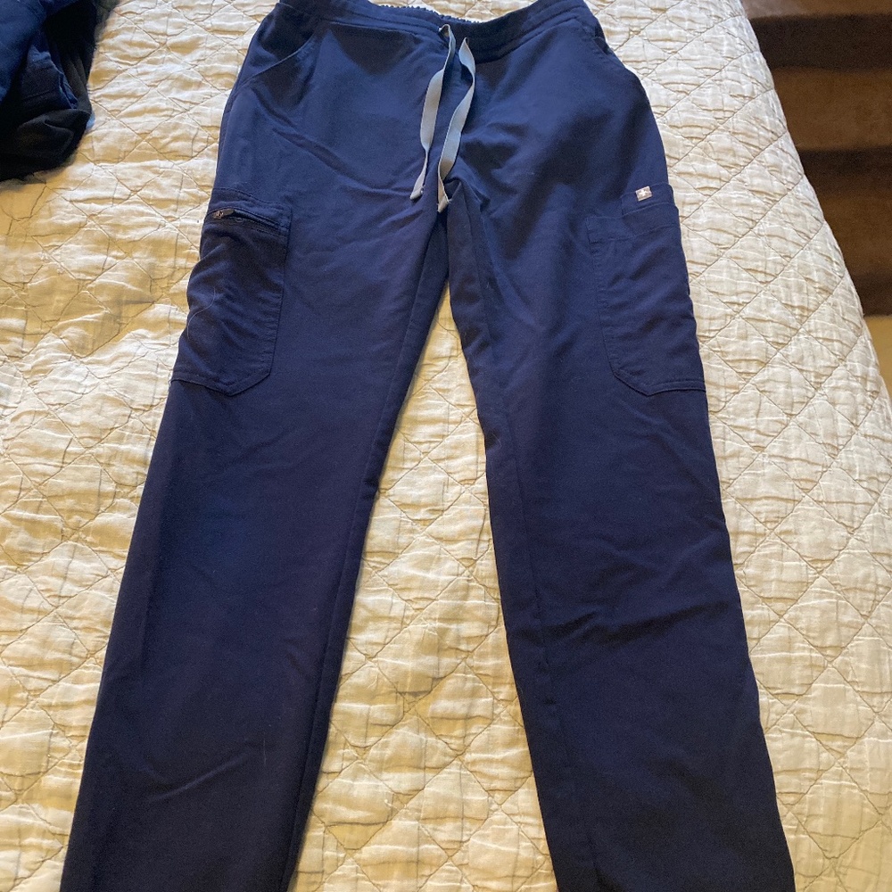 Figs zola skinny pant navy xxs